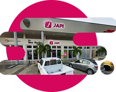 exterior de terminal JAPI