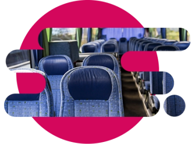 interior de autobús de viaje JAPI
